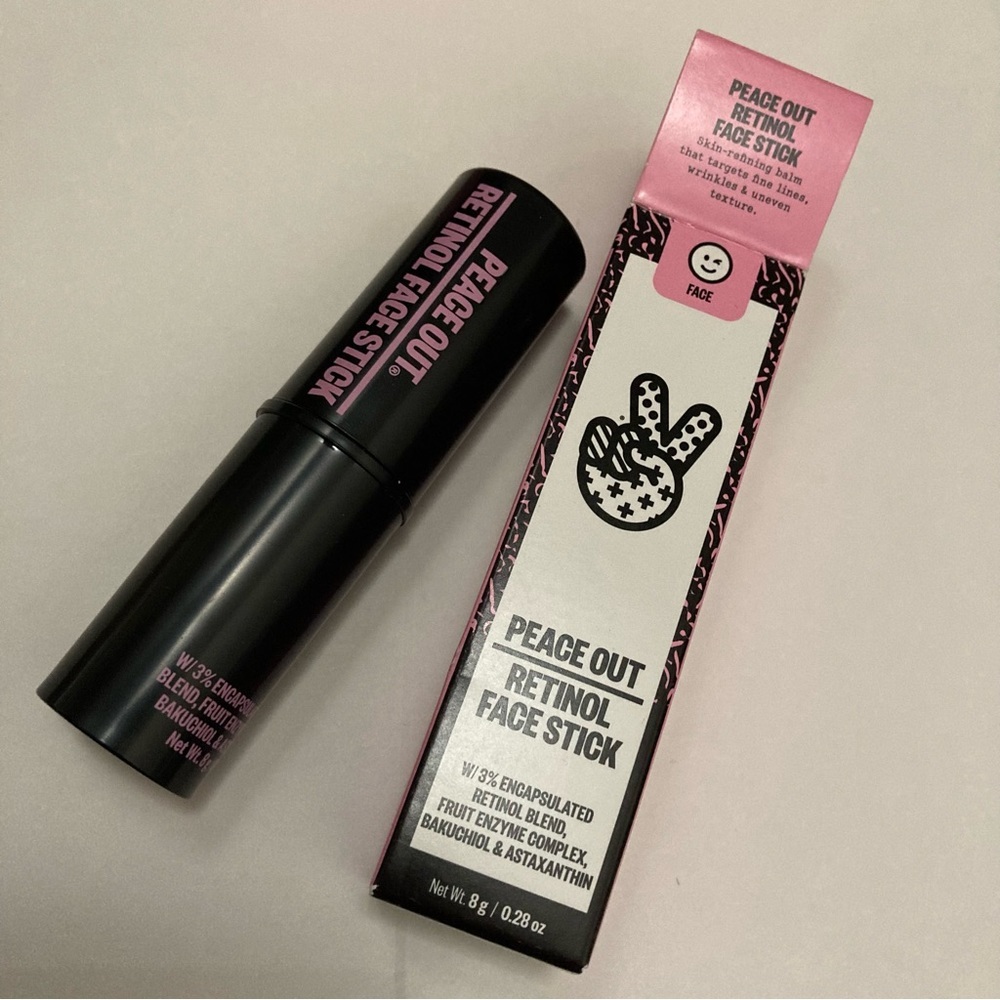 peace out retinol face stick